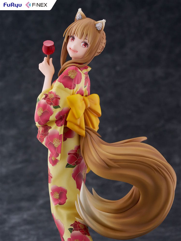 Spice and Wolf PVC Statue 1/7 Holo Yukata Ver. 23 cm Image 13
