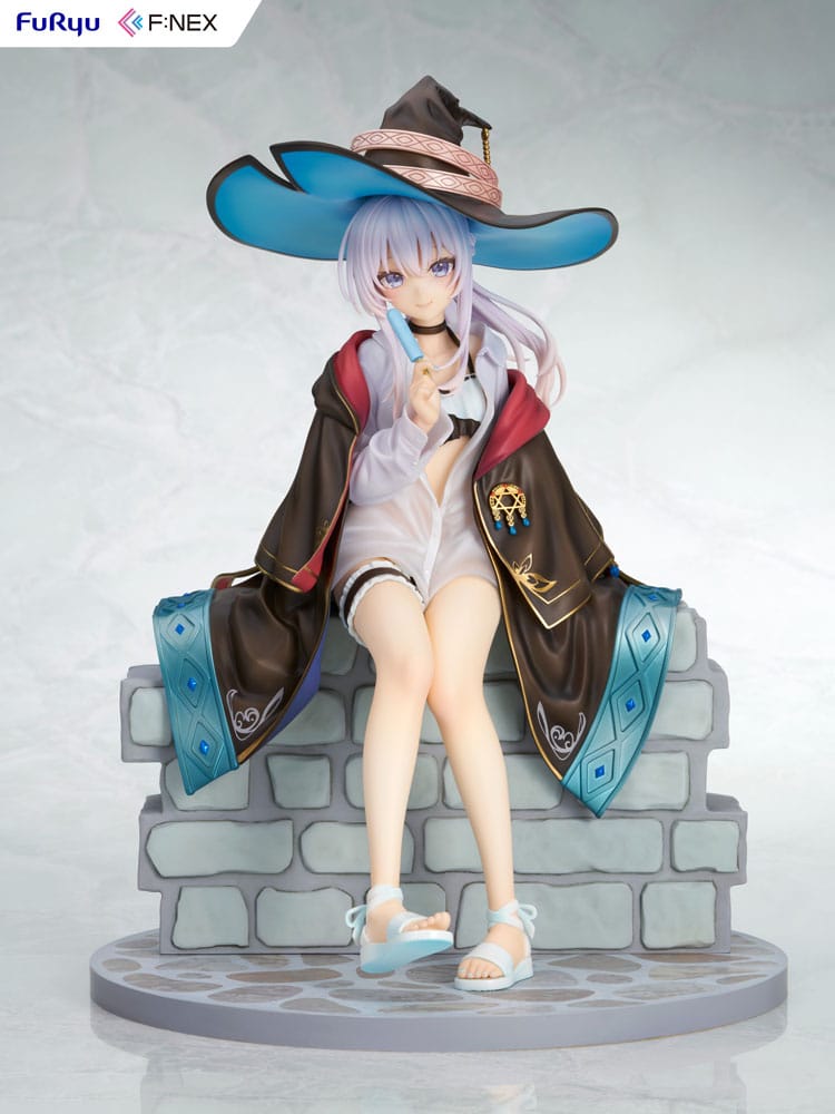Wandering Witch: The Journey of Elaina F:NEX PVC Statue 1/7 Elaina Summer Vacation Ver. 22 cm Image 2