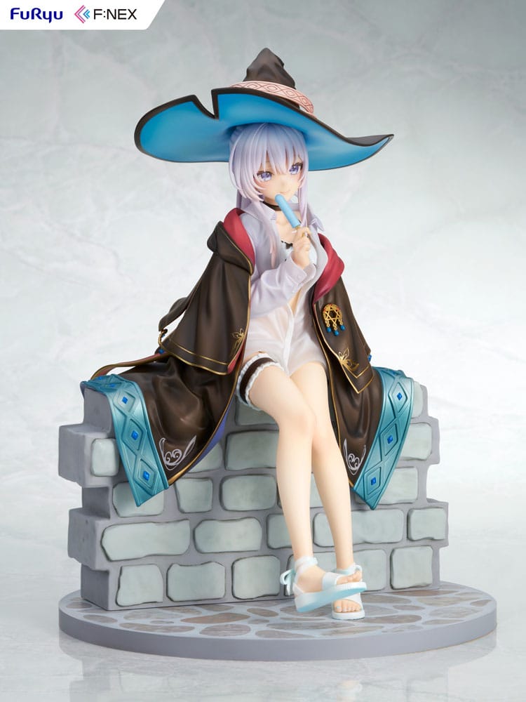 Wandering Witch: The Journey of Elaina F:NEX PVC Statue 1/7 Elaina Summer Vacation Ver. 22 cm Image 4
