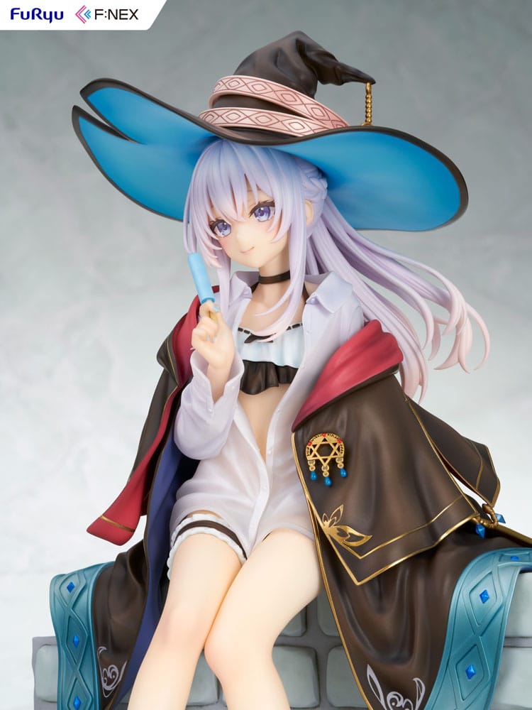 Wandering Witch: The Journey of Elaina F:NEX PVC Statue 1/7 Elaina Summer Vacation Ver. 22 cm Image 7