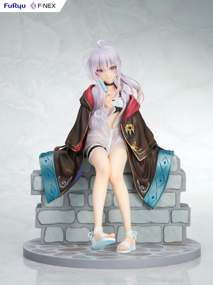 Wandering Witch: The Journey of Elaina F:NEX PVC Statue 1/7 Elaina Summer Vacation Ver. 22 cm Image 9