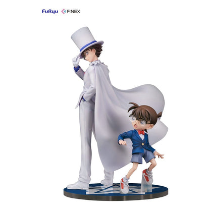 Detektiv Conan F:NEX PVC Statue 1/7 Conan Edogawa & Kid the Phantom Thief 29 cm Image 1
