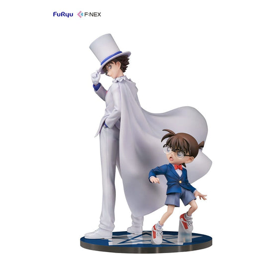 Detektiv Conan F:NEX PVC Statue 1/7 Conan Edogawa & Kid the Phantom Thief 29 cm Image 1