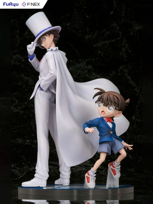 Detektiv Conan F:NEX PVC Statue 1/7 Conan Edogawa & Kid the Phantom Thief 29 cm Image 2