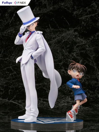 Detektiv Conan F:NEX PVC Statue 1/7 Conan Edogawa & Kid the Phantom Thief 29 cm Image 3