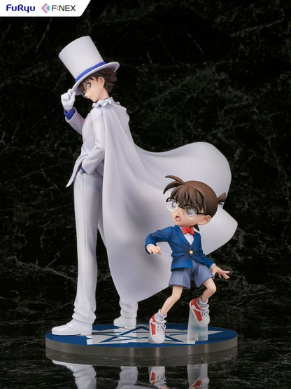 Detektiv Conan F:NEX PVC Statue 1/7 Conan Edogawa & Kid the Phantom Thief 29 cm Image 5