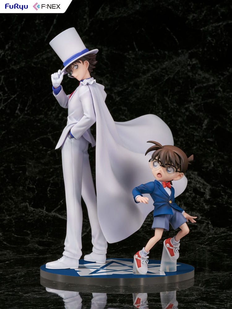 Detektiv Conan F:NEX PVC Statue 1/7 Conan Edogawa & Kid the Phantom Thief 29 cm Image 7
