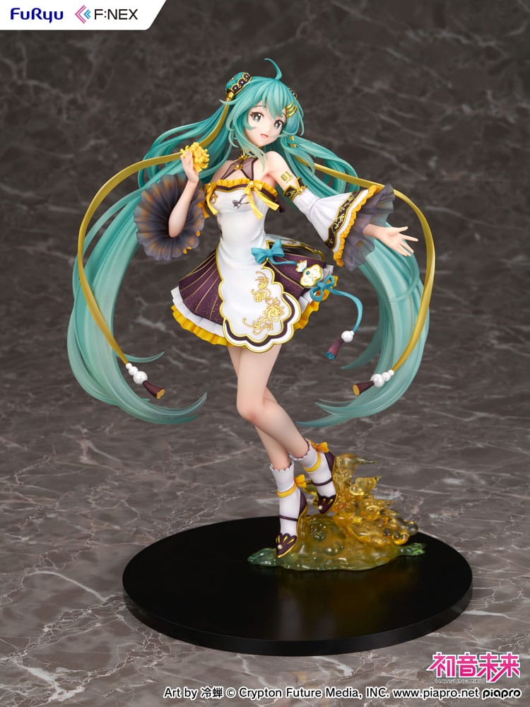 Hatsune Miku F:NEX PVC Statue 1/7 Hatsune Miku Mid-Autumn Festival Ver. 27 cm Image 2