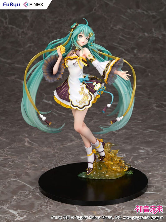 Hatsune Miku F:NEX PVC Statue 1/7 Hatsune Miku Mid-Autumn Festival Ver. 27 cm Image 2