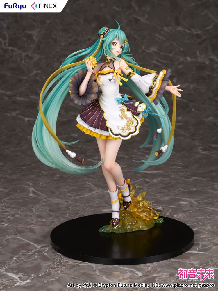 Hatsune Miku F:NEX PVC Statue 1/7 Hatsune Miku Mid-Autumn Festival Ver. 27 cm Image 4