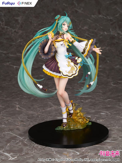 Hatsune Miku F:NEX PVC Statue 1/7 Hatsune Miku Mid-Autumn Festival Ver. 27 cm Image 4