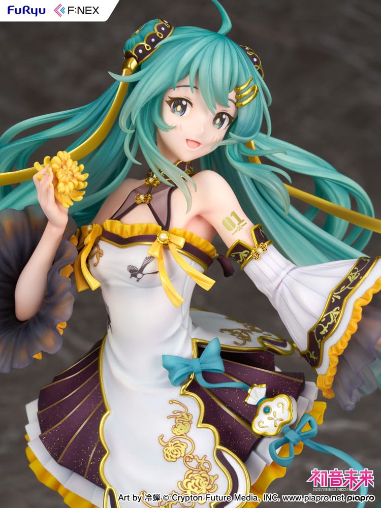 Hatsune Miku F:NEX PVC Statue 1/7 Hatsune Miku Mid-Autumn Festival Ver. 27 cm Image 6