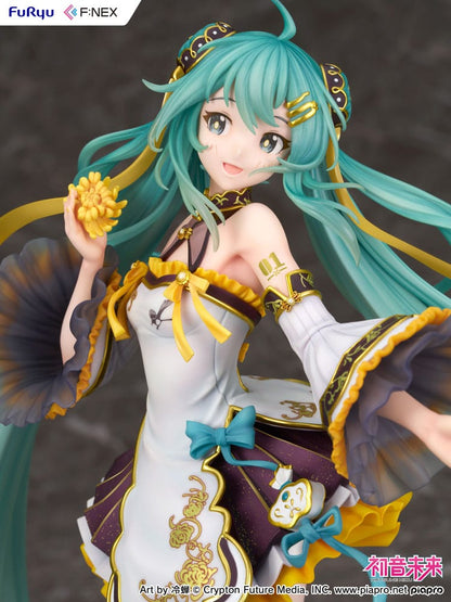 Hatsune Miku F:NEX PVC Statue 1/7 Hatsune Miku Mid-Autumn Festival Ver. 27 cm Image 7