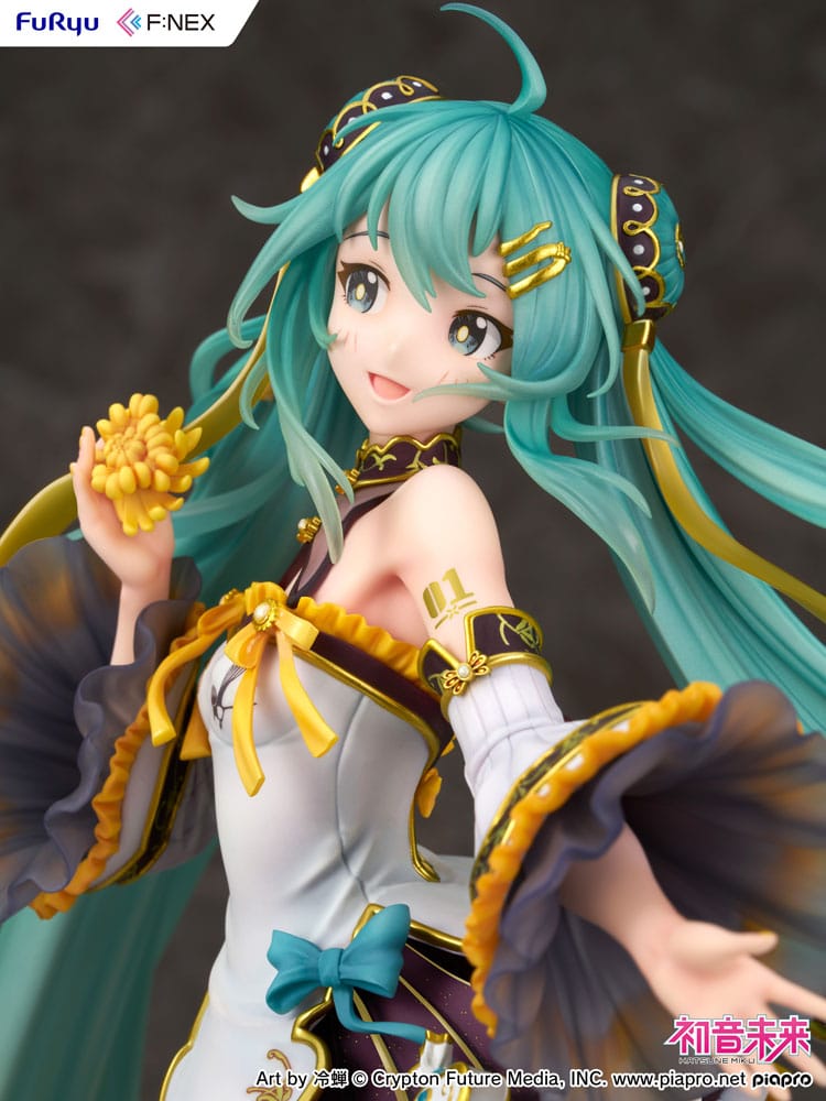 Hatsune Miku F:NEX PVC Statue 1/7 Hatsune Miku Mid-Autumn Festival Ver. 27 cm Image 8