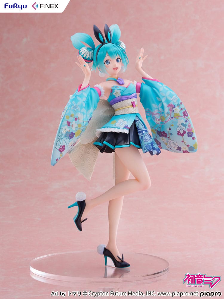 Hatsune Miku F:NEX PVC Statue 1/7 Hatsune Miku Wa-bunny 27 cm Image 6