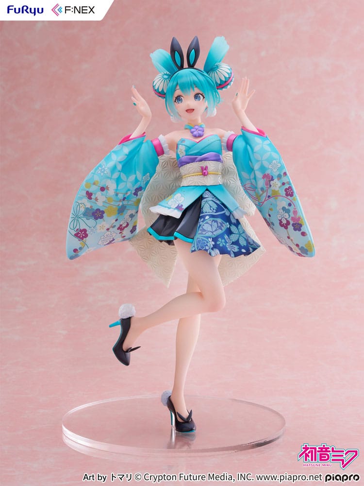 Hatsune Miku F:NEX PVC Statue 1/7 Hatsune Miku Wa-bunny 27 cm Image 7