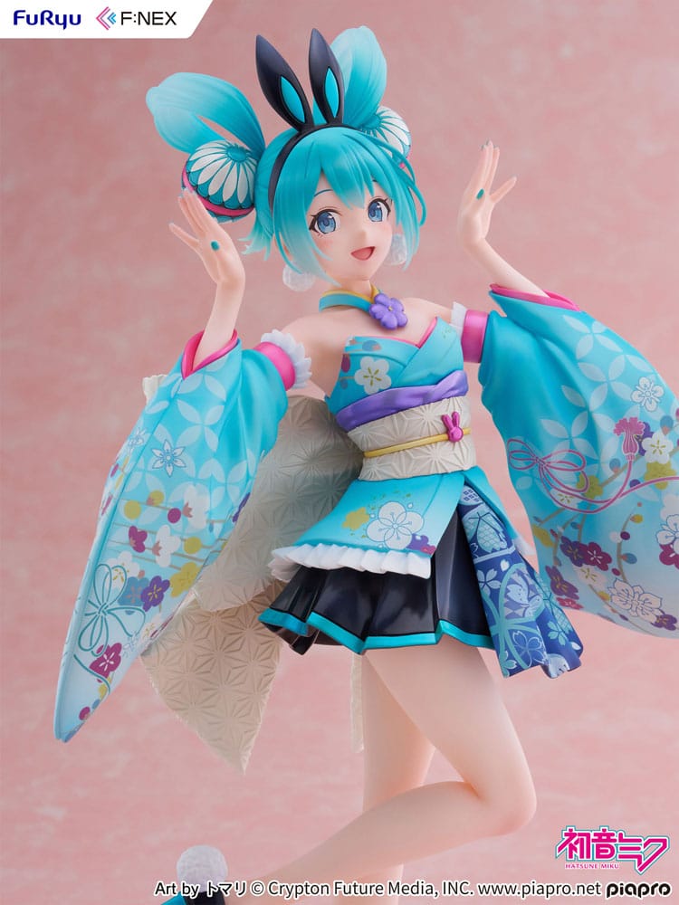 Hatsune Miku F:NEX PVC Statue 1/7 Hatsune Miku Wa-bunny 27 cm Image 9