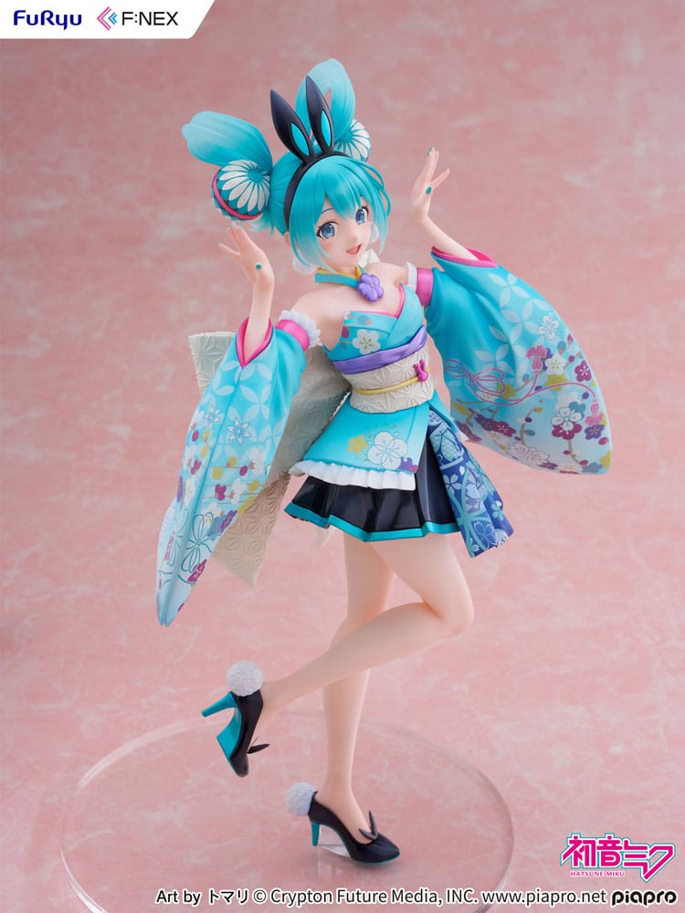 Hatsune Miku F:NEX PVC Statue 1/7 Hatsune Miku Wa-bunny 27 cm Image 11