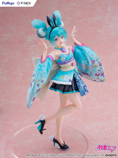 Hatsune Miku F:NEX PVC Statue 1/7 Hatsune Miku Wa-bunny 27 cm Image 11
