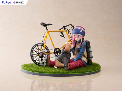 Laid Back Camp F:NEX PVC Statue 1/7 Nadeshiko Kagamihara 13 cm Image 11