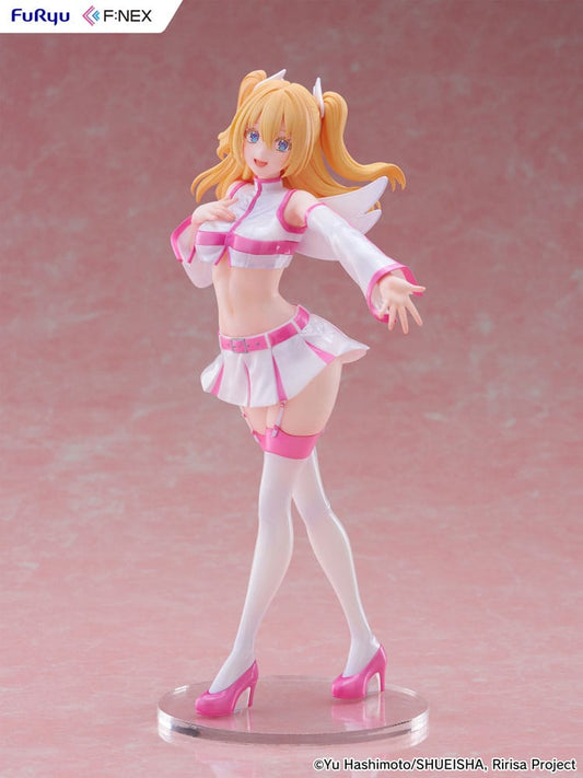 2.5 Dimensional Seduction F:Nex PVC Statue 1/7 Liliel Angel Paratroopers Lilysa 23 cm Image 1