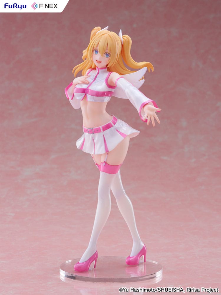 2.5 Dimensional Seduction F:Nex PVC Statue 1/7 Liliel Angel Paratroopers Lilysa 23 cm Image 1