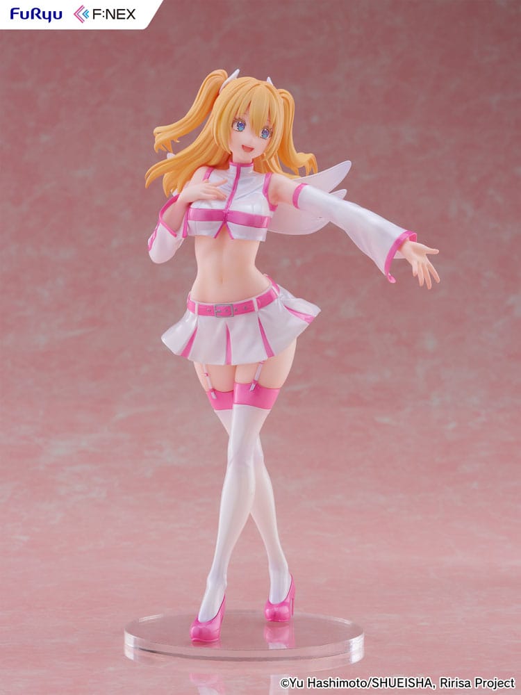 2.5 Dimensional Seduction F:Nex PVC Statue 1/7 Liliel Angel Paratroopers Lilysa 23 cm Image 3