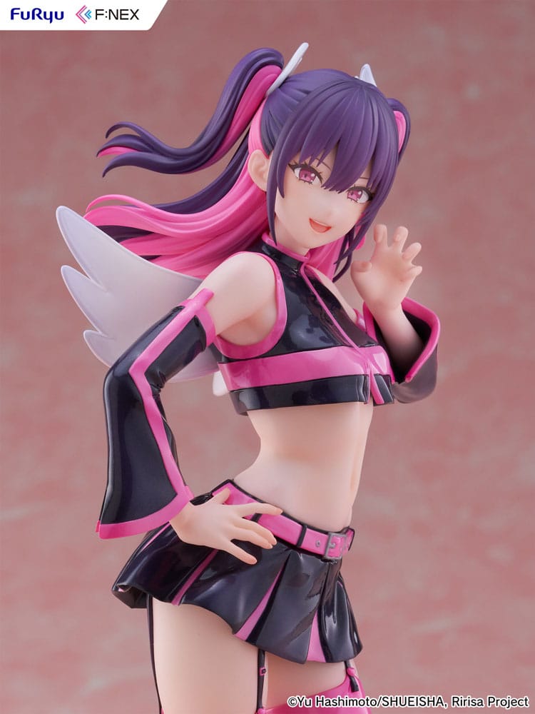 2.5 Dimensional Seduction F:Nex PVC Statue 1/7 Liliel Angel Paratroopers Mikari 23 cm Image 5