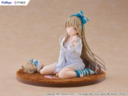 The Angel Next Door Spoils Me Rotten F:Nex PVC Statue 1/7 Mahiru Shiina Relax Ver. 14 cm Image 6