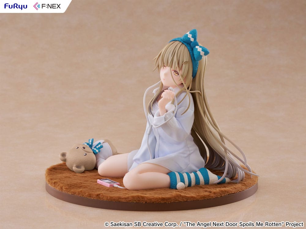 The Angel Next Door Spoils Me Rotten F:Nex PVC Statue 1/7 Mahiru Shiina Relax Ver. 14 cm Image 7