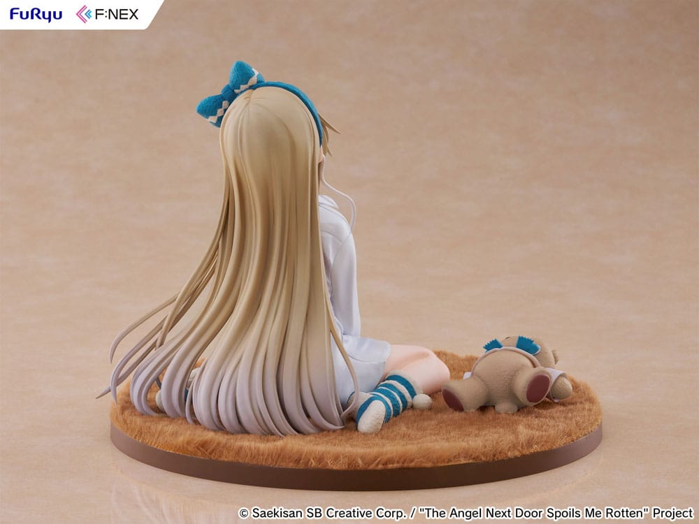 The Angel Next Door Spoils Me Rotten F:Nex PVC Statue 1/7 Mahiru Shiina Relax Ver. 14 cm Image 8