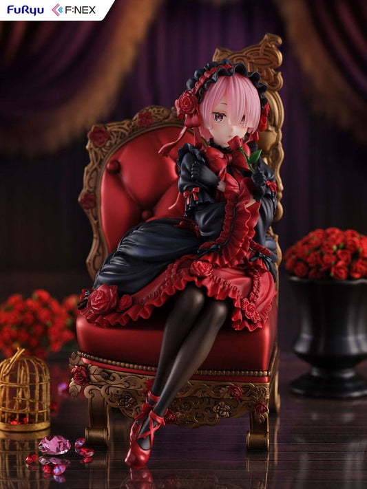 Re:ZERO -Starting Life in Another World F:NEX PVC Statue 1/7 Ram Gothic Ver. 20 cm Image 2