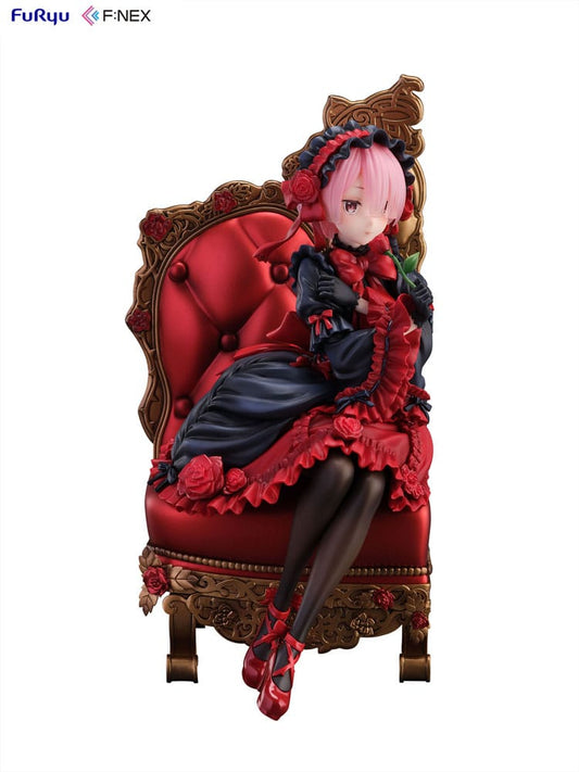 Re:ZERO -Starting Life in Another World F:NEX PVC Statue 1/7 Ram Gothic Ver. 20 cm Image 1