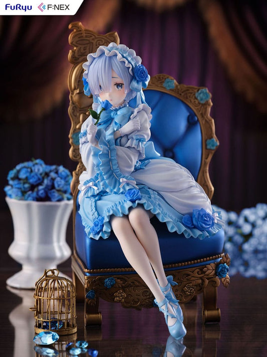 Re:ZERO -Starting Life in Another World F:NEX PVC Statue 1/7 Rem Gothic Ver. 20 cm Image 2