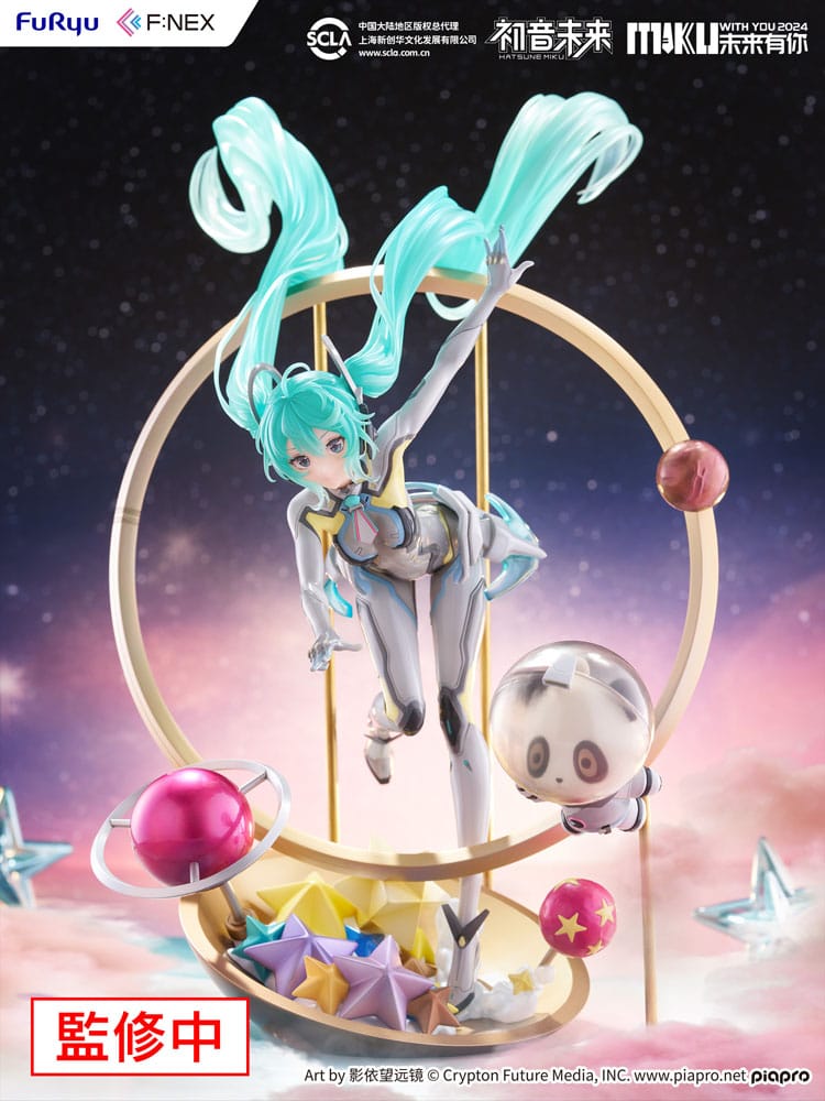 Hatsune Miku F:NEX PVC Statue 1/7 Miku with You 2024 Ver. 29 cm Image 2