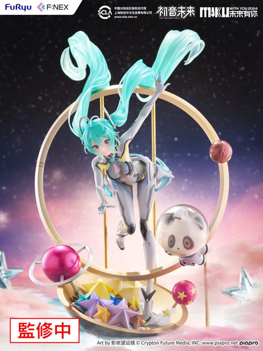 Hatsune Miku F:NEX PVC Statue 1/7 Miku with You 2024 Ver. 29 cm Image 2