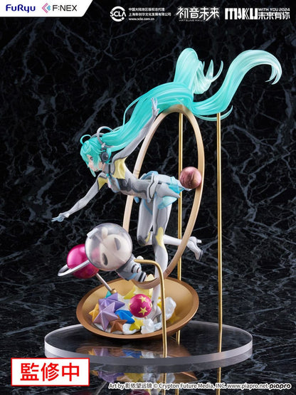 Hatsune Miku F:NEX PVC Statue 1/7 Miku with You 2024 Ver. 29 cm Image 3