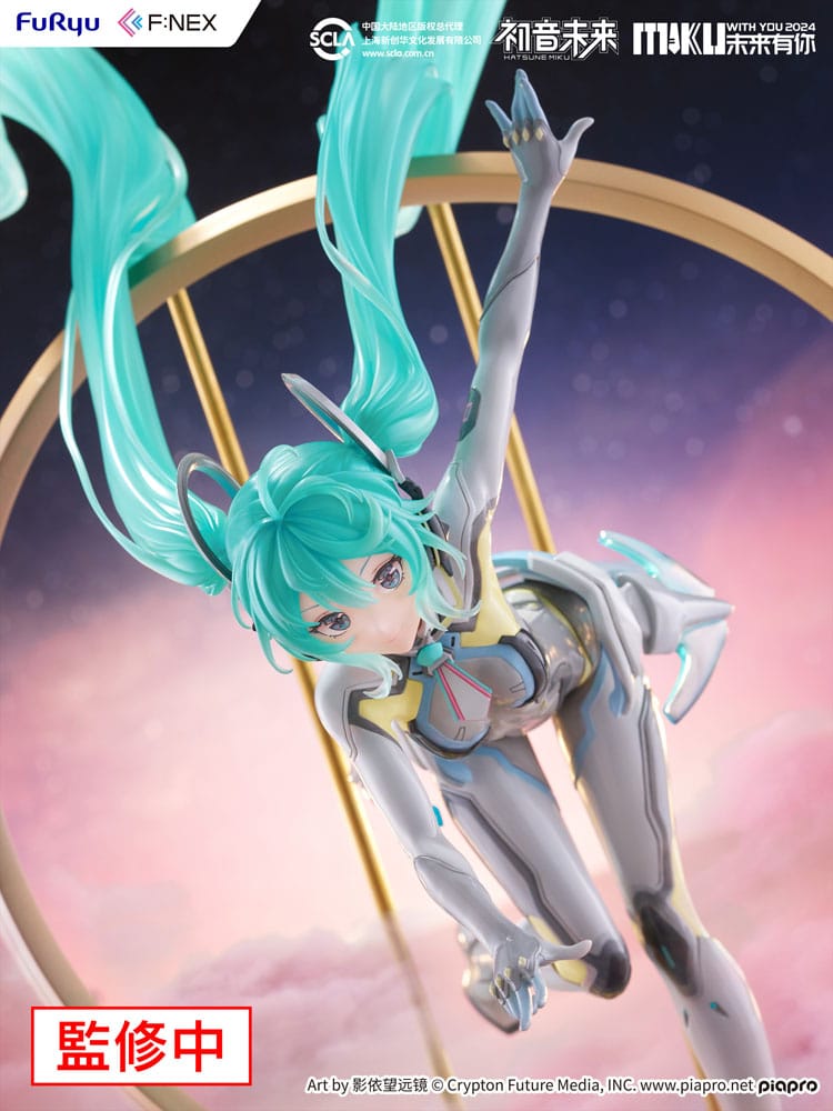 Hatsune Miku F:NEX PVC Statue 1/7 Miku with You 2024 Ver. 29 cm Image 9