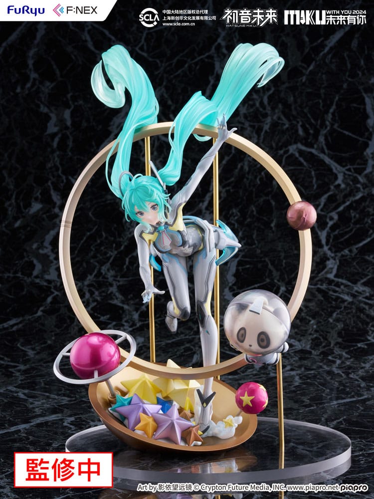 Hatsune Miku F:NEX PVC Statue 1/7 Miku with You 2024 Ver. 29 cm Image 12