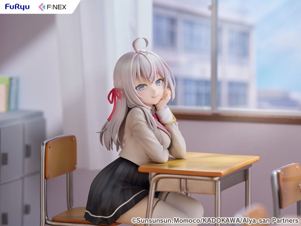 Alya Sometimes Hides Her Feelings in Russian F:Nex PVC Statue 1/7 Alya 20 cm Image 9