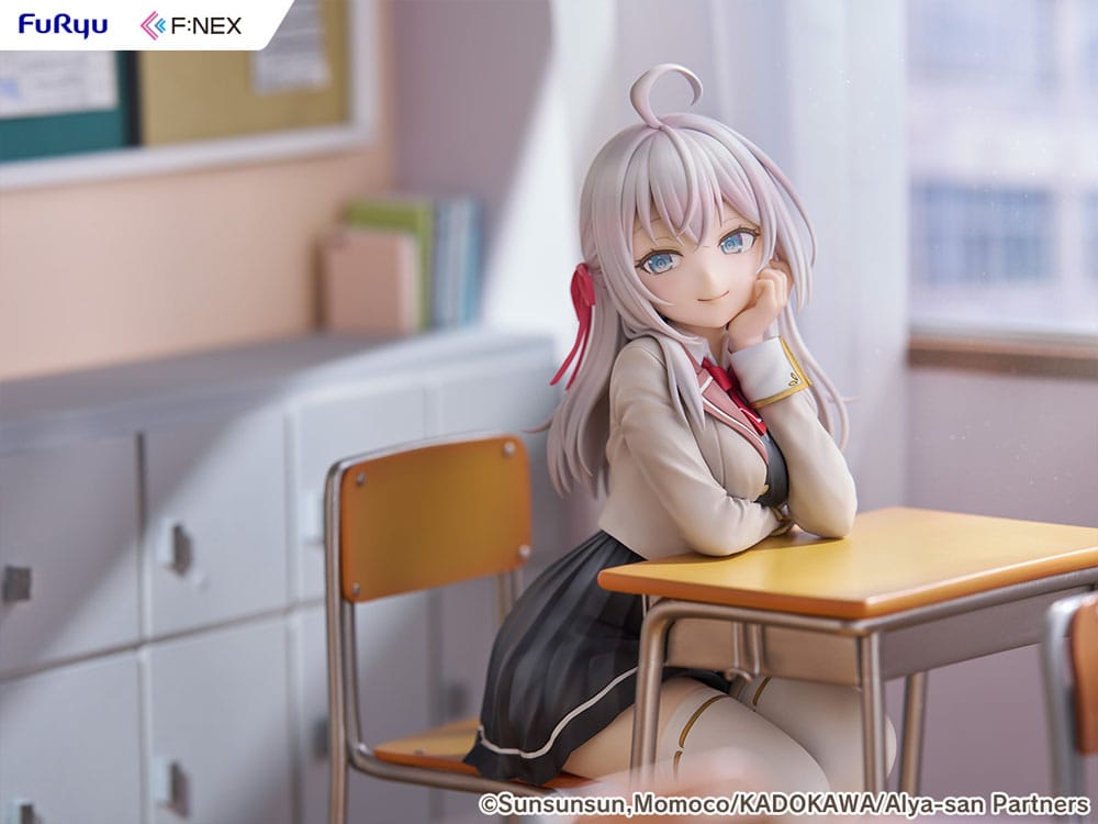 Alya Sometimes Hides Her Feelings in Russian F:Nex PVC Statue 1/7 Alya 20 cm Image 10