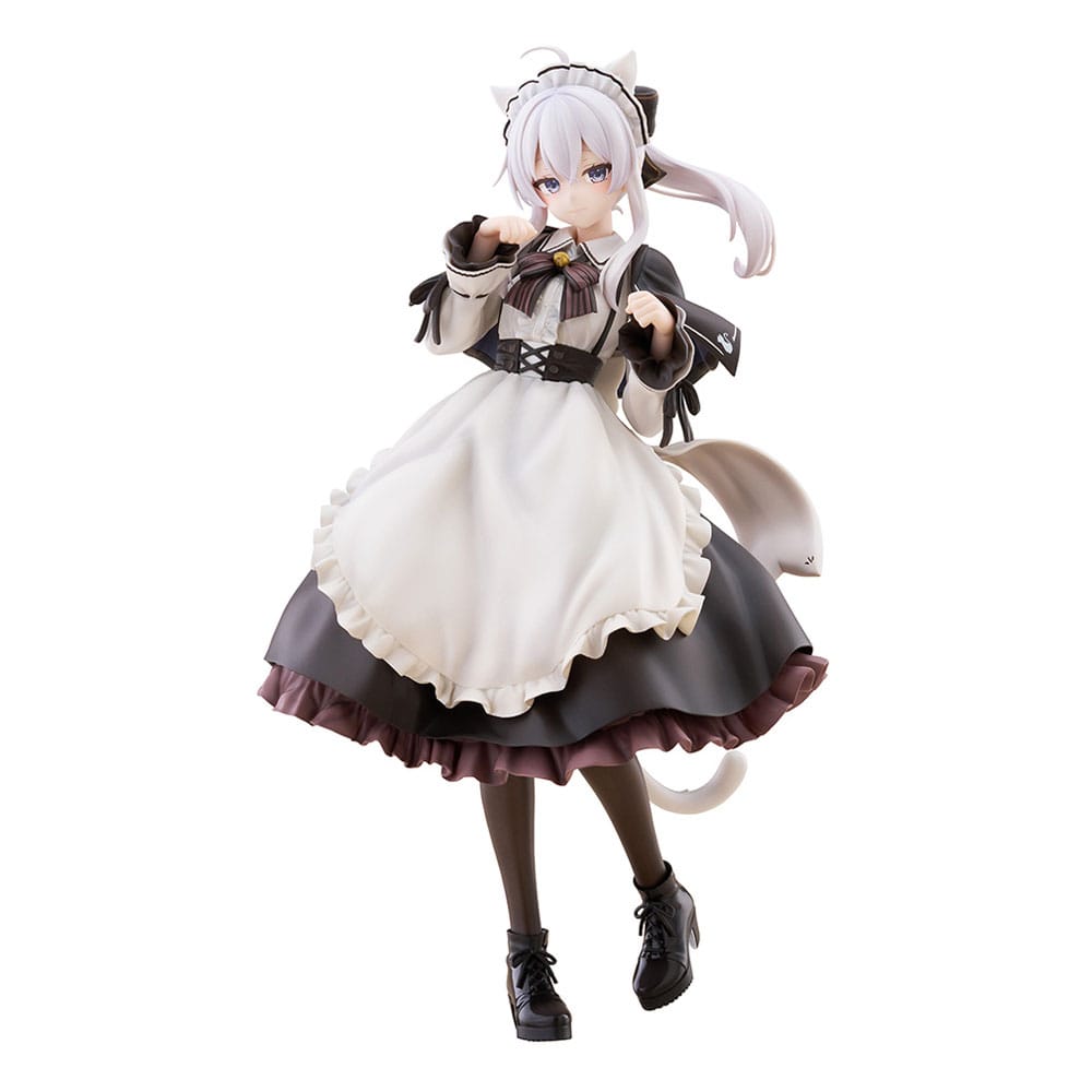 Wandering Witch: The Journey of Elaina F:NEX PVC Statue 1/7 Elaina Maid costume with cat ears Ver. 24 cm Image 1