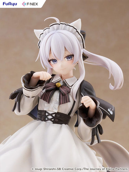 Wandering Witch: The Journey of Elaina F:NEX PVC Statue 1/7 Elaina Maid costume with cat ears Ver. 24 cm Image 8