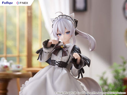 Wandering Witch: The Journey of Elaina F:NEX PVC Statue 1/7 Elaina Maid costume with cat ears Ver. 24 cm Image 12