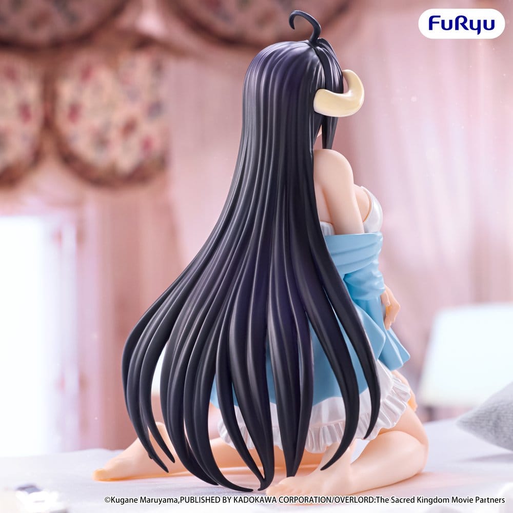 Overlord Noodle Stopper PVC Figur Albedo Loungewear Pearl White Ver. 12 cm Image 4