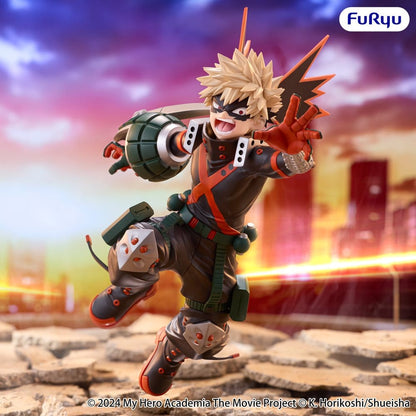 My Hero Academia: You're Next Muchute PVC Figur Katsuki Bakugo 25 cm Image 1