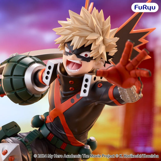 My Hero Academia: You're Next Muchute PVC Figur Katsuki Bakugo 25 cm Image 2