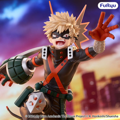 My Hero Academia: You're Next Muchute PVC Figur Katsuki Bakugo 25 cm Image 4