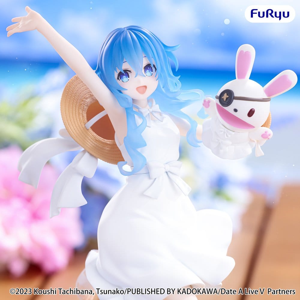 Date A Live V Summer Dress PVC Figur Yoshino 21 cm Image 5