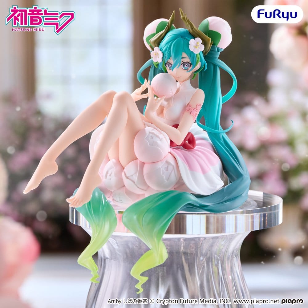 Hatsune Miku Noodle Stopper PVC Figur Flower Fairy White Plum Blossom 13 cm Image 1